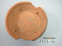 藏品(紅色夾砂陶圈足)的圖片